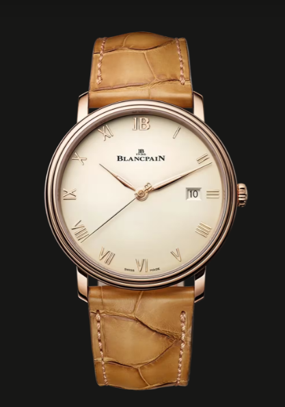 Review Blancpain Villeret Extraplate Replica Watch 6651N 3642 55B
